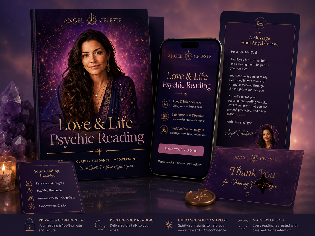Angel Celeste private reading product bundle
